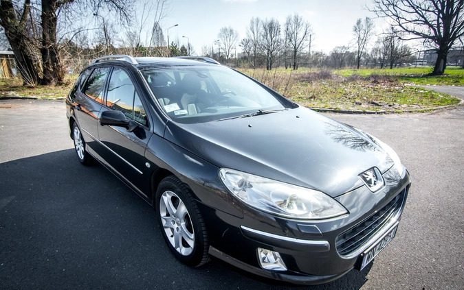 Peugeot 407 cena 8100 przebieg: 238750, rok produkcji 2004 z Warszawa małe 121